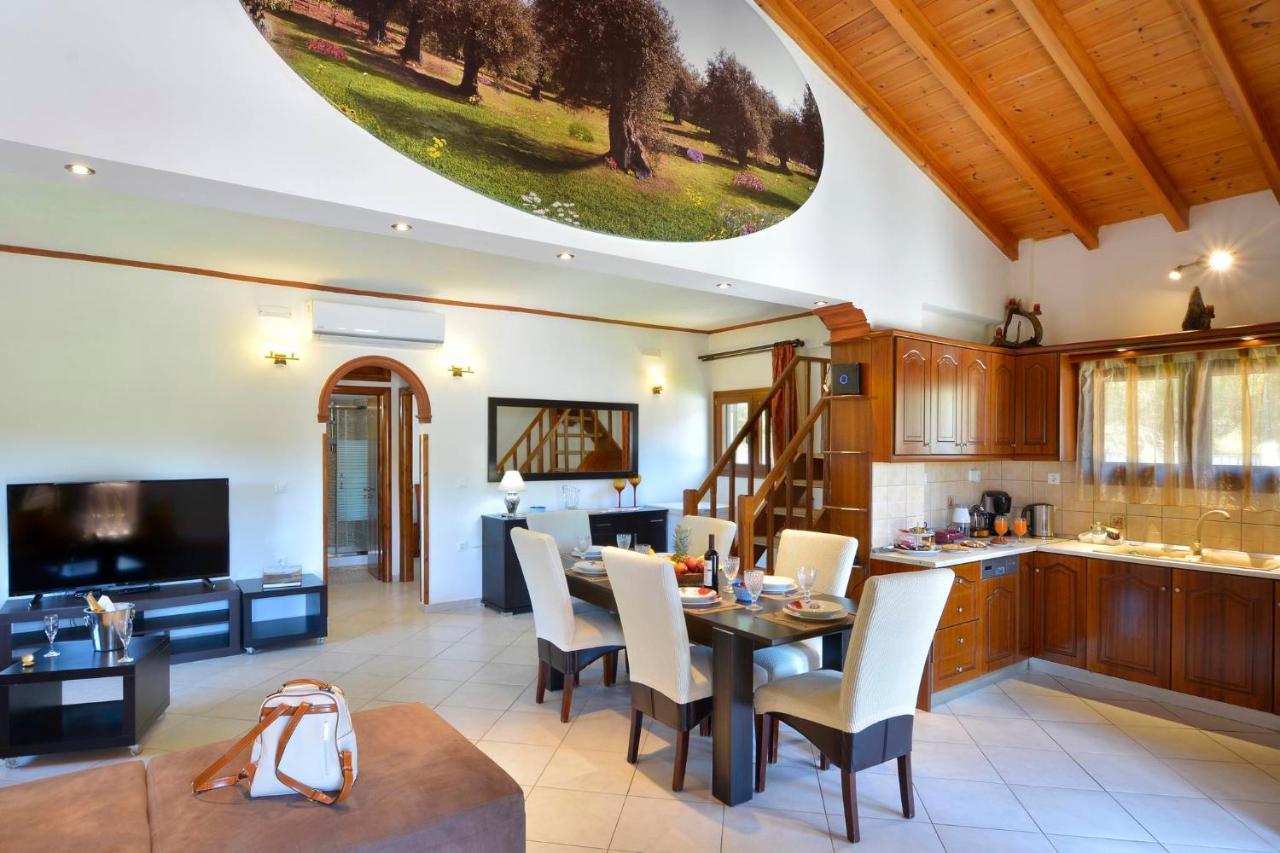 Вилла La Casa Del Sole Halikounas Экстерьер фото